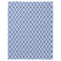 Blue Diamonds Harmony Muster Warm Schnurrbart