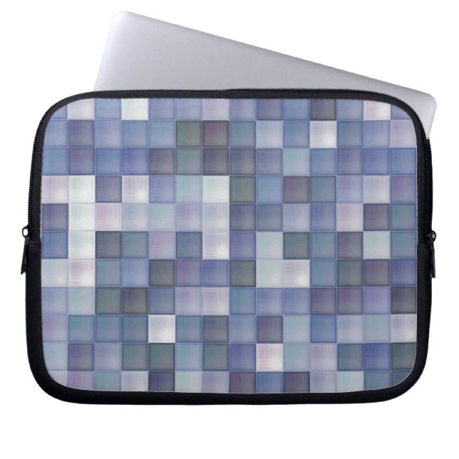 Blue Diamonds Laptopschutzhülle (Vorderseite)