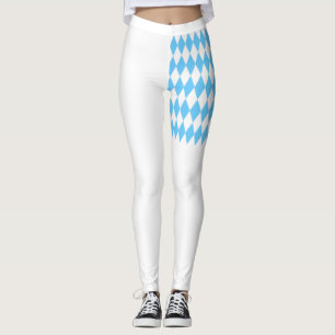 Blue Diamonds Leggings
