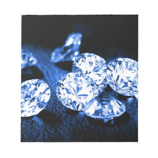 Blue Diamonds Notizblock