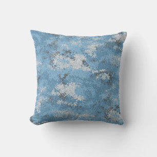 Blue Digi Camouflage Kissen