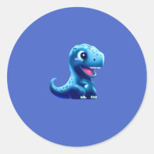 Blue Dinosaurier Niedlich