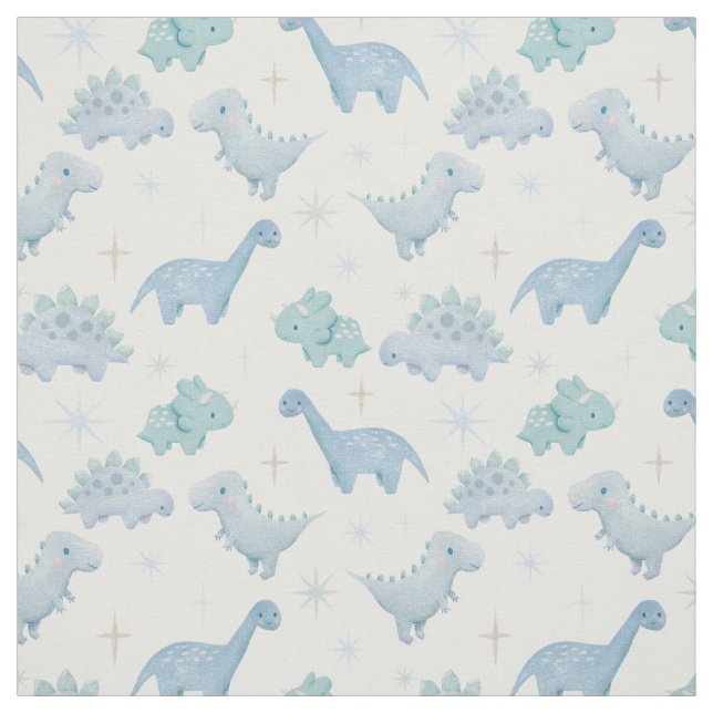 Blue Dinosaurier Pattern Boys Stoff (Muster)