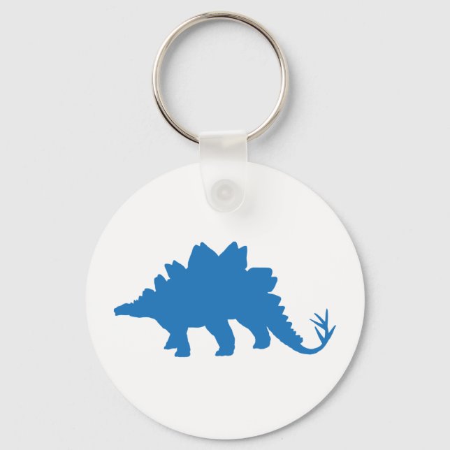 Blue Dinosaurier Schlüsselanhänger (Vorderseite)