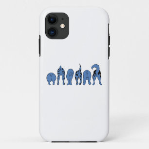 Blue Dog Hintern Case-Mate iPhone Hülle