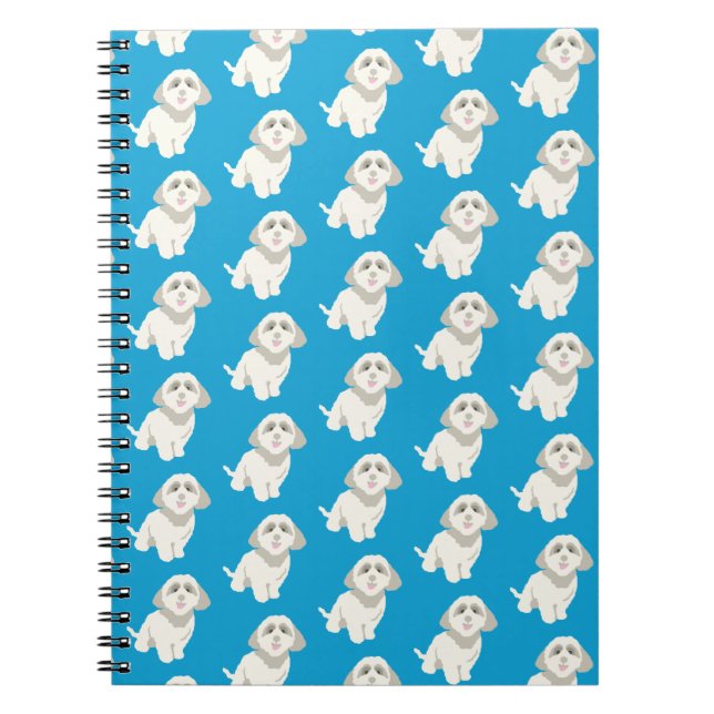 Blue Dog Notebook Notizblock (Vorderseite)