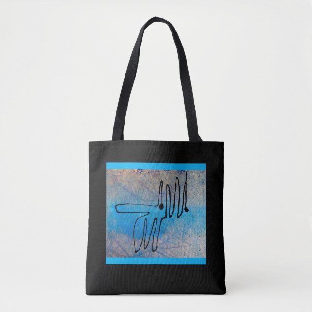 Blue Dog. Tasche (Vorderseite)