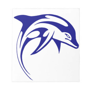 Blue Dolphin Notizblock
