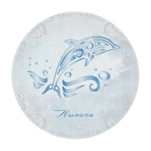 Blue Dolphin Personalisiert Cutting Board Schneidebrett