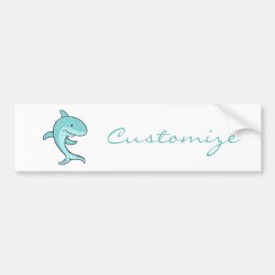 Blue Dolphins Leaping Thunder_Cove Autoaufkleber