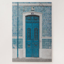 Blue Door Foto in Portugal