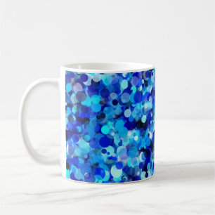 Blue Dot 11oz Tasse