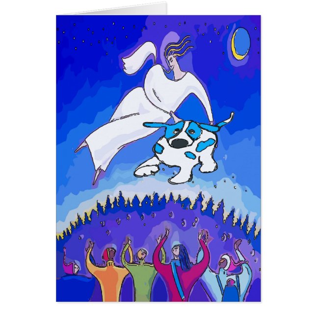 Blue Dot Dog, Un Don Du Ciel (Devant)