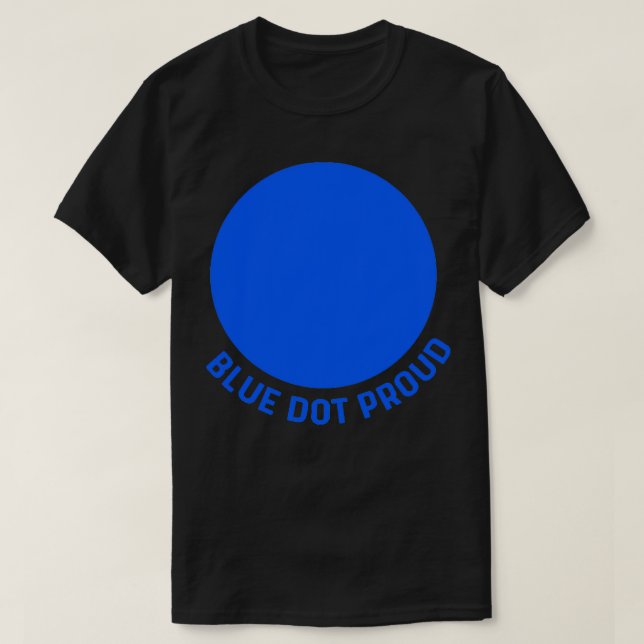 Blue Dot Proud T-Shirt (Design vorne)