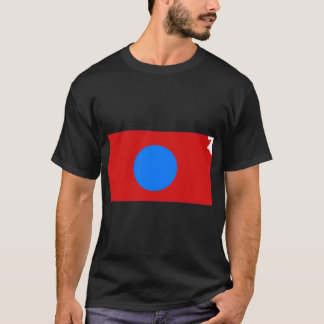 Blue Dot Red Staat KANSAS T-Shirt