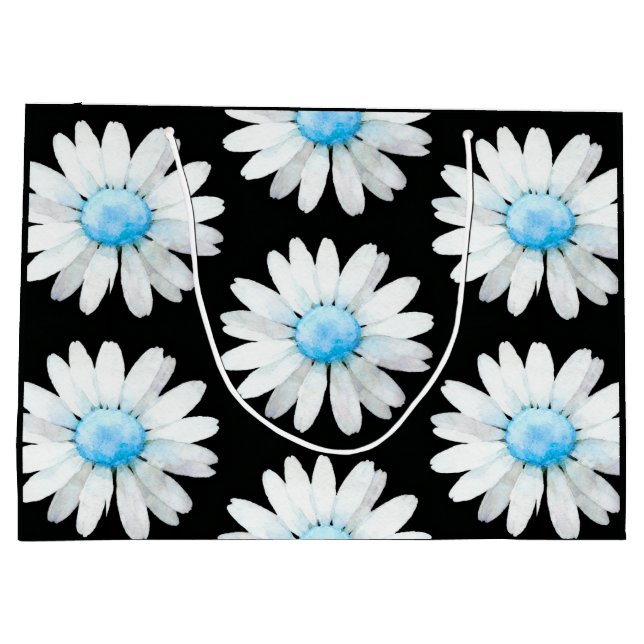 Blue Dotted Daisy's Große Geschenktüte (Rückseite)