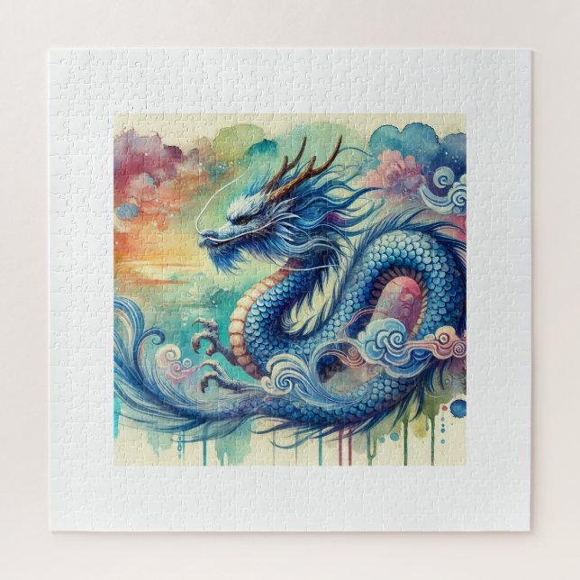 Blue Dragon 300724AREF141 - Watercolor (Vertikal)