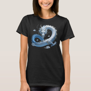 Blue Dragon Art   Mythische Fantasy-Ästhetik   Ori T-Shirt