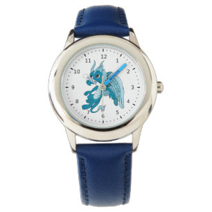 Blue Dragon Cartoon Armbanduhr
