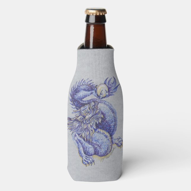 Blue Dragon Flaschenkühler (Flaschenvorderseite)