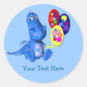 Blue Dragon Holdings Balloons Niedlich Sticker