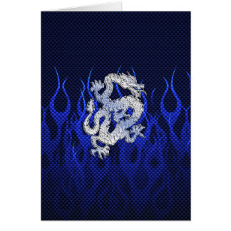 Blue Dragon in Chrome Carbon Fiber Styles