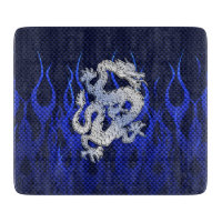 Blue Dragon in Chrome Carbon Racing Flammen