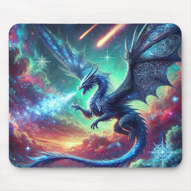 Blue Dragon Mousepad (Vorne)