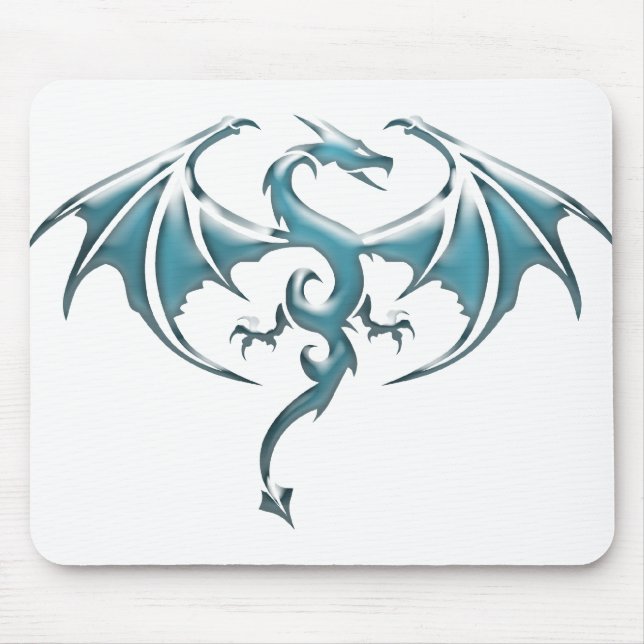 Blue Dragon Mousepad (Vorne)