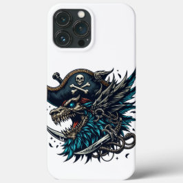 Blue Dragon Pirate iPhone 13 Pro Max Hüllen