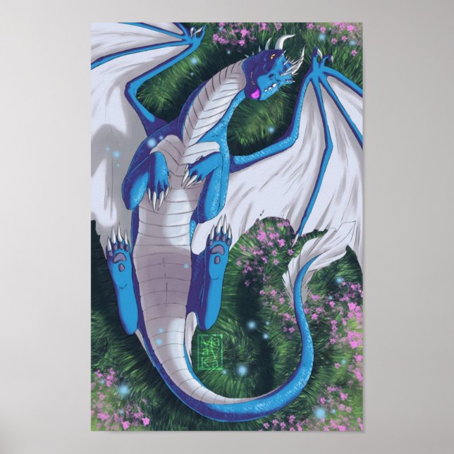 Blue Dragon Poster (Vorne)