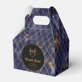 Blue Dragon Scales Gold Geburtstag Vielen Dank Geschenkschachtel