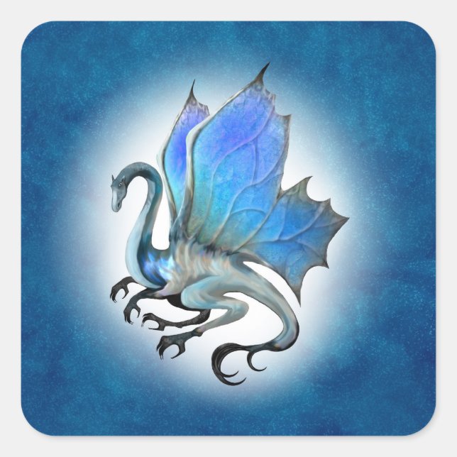 Blue Dragon Stickers (Vorderseite)