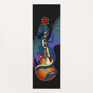 Blue Dragon Sunburst Gitarre Yogamatte