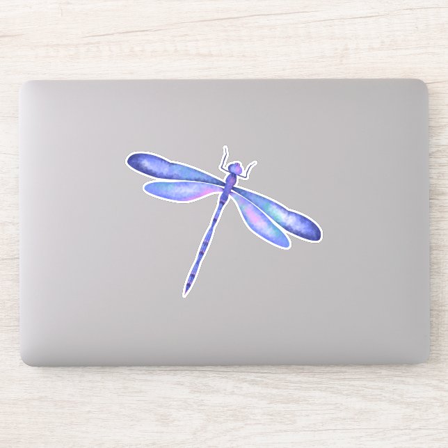 Blue Dragonfly Custom - Vinyl Sticker ausschneiden (Computer)
