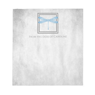 Blue Dragonfly Personalisiert Notepad Notizblock