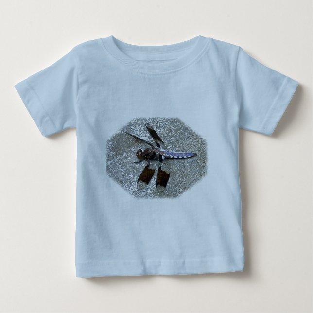 Blue Dragonfly Säugling T - Shirt (Vorderseite)