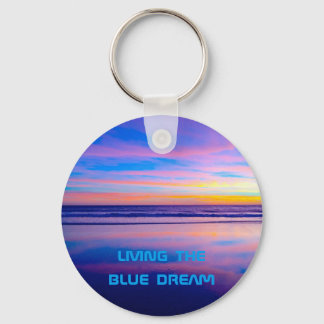 Blue Dream Sunset Santa Monica Schlüsselanhänger