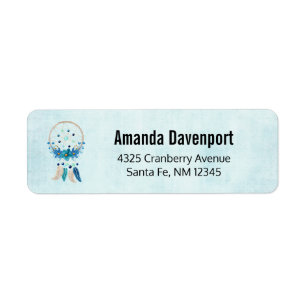 Blue Dreamcatcher Stylish Boho Design