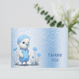 Blue Duck Danke-Card Dankeskarte