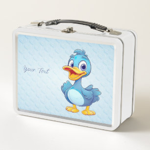 Blue Duck Metal Lunch Box