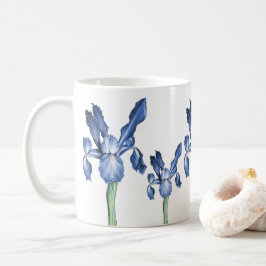 Blue Dutch Iris - Kaffeetasse