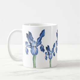 Blue Dutch Iris - Kaffeetasse