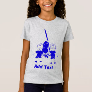 Blue Dutch Stick Kids T - Shirt