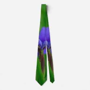 Blue Dutch Unter den Blätter Neck Tie Krawatte