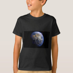 Blue Earth From Space Inspiration T-Shirt