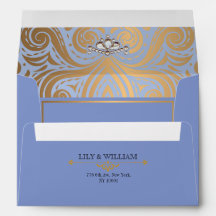 Blue Elegante Artdeco
