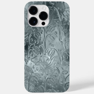 BLUE EMBOSSED METALLIC SEHEN ORNAMATION AUS Case-Mate iPhone 14 PRO MAX HÜLLE