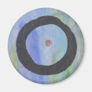 Blue Enso von Tranquility Magnet