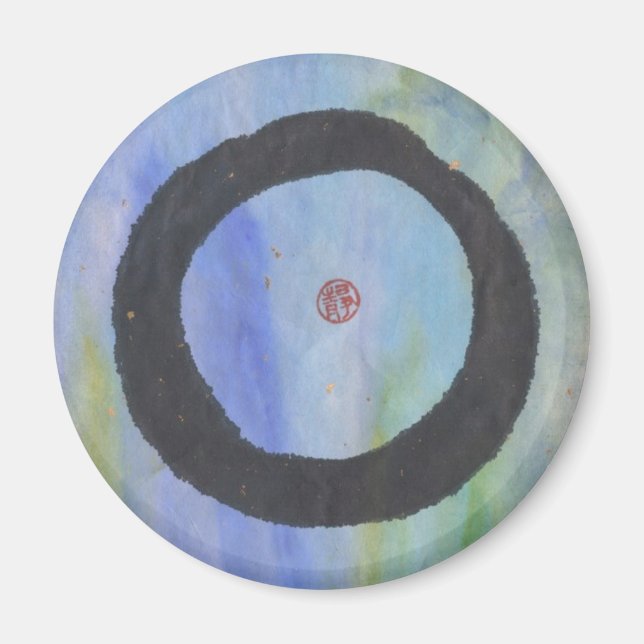 Blue Enso von Tranquility Magnet (Vorne)